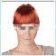Womens Blonde Synthetic Hair Extension Clip On Bangs HPC-0150