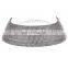Multilayer Row Clear Rhinestone Silver Choker Collar Necklace