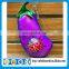 eggplant shape handmade coin purse for lady