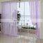 Fancy Pink New Design Window Fabric Organza Curtain