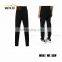 Sports black elastic cotton baggy pants for men