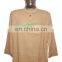 full sleeve long khadi yoga kurta, size : chest 46 x height 34 inches (medium, also available large, extra large)