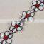 Good quality colorful embroidery lace trim