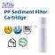 ro pp sediment filter cartridge with 1 micron pp cotton filter