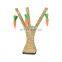 Sisal pet toy scratching tree scratcher with carrots for cat