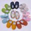 Spring autumn leather snake pattern baby soft toddler shoes for boys girls