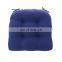 Dark Blue Solid Seat Cushion Tufted Thicken Pillow Seat Corduroy Chair Pad Tatami Floor Cushion