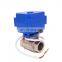2way SS304 Electric Valve 2 way 3-way 5V,12V, 24V,110V, 220V