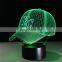 3D Illusion LED Night Light Colorful Hologram 3D Desk Lamp for Home Decor Gifs