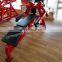 Body building gym strength machine rear deltiod