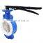 Bundor 6 Inch Butterfly Valve PTFE Lined Wafer Butterfly Valve For Industry