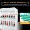 Double White Nail Tables Desk Vacuum Salon Manicure Furniture Nail art table