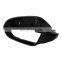 ABS Left/Right Side Rearview Cover Mirror Cap Black For AUDI A6 2012 2013 2014 2015 2016 2017 A6