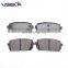 Vehicle Parts For KIA RONDO Korean Brake Pad with quality warranty  SP1197 24493 24492 24491