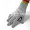 CE EN388 4544 level 5 cheap 13G HPPE cut proof safety kitchen cry anti cut resistant gloves