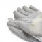 Protective Cutting Glass Anti Slip Reusable Pu Palm Coated Construction Gloves