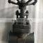 API 602 designed gate valve forged steel materials A105N FNPT TYPE 1 1/2INCH