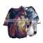 Wholesale custom tie-dye camouflage short-sleeved T-shirt men plus fat plus size loose half-sleeved t-shirt bottoming shirt