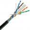 cat6 utp stp ftp copper cca cable 4 pair 1000ft  outdoor jelly filled cat 6a  lan cable network cable