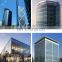 High quality glass curtain wall beautiful hidden frame curtain wall system for building