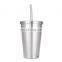 Best Quality 9oz Stainless Steel water tumbler with straw