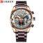 New Men's Quartz Watch CURREN 8391 Luminous Sports Casual Chronograph Men's Stainless Steel Watch