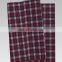 Best Sale BCI cotton Yarn Dyed Flannel Check Red Design For Winter