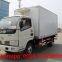 Factory direct sale cheapest price smaller diesel engine 3T-4T refrigerated truck for sale