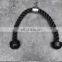 Bicep rope pull down training tricep pull rope big Bird gym fitness equipment accessories