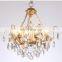 Stainless Steel and K9 Crystal for Living Room Bedroom Restaurant Dining Room 500mm Chandelier