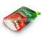 Ketchup Tomato Sauce Food Grade Glossy Stand Up Pouch Aluminium Foil With Spout Custom Printed