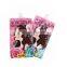 Customized printed mylar material small size packaging bags cosmetic sachet pouch with spout