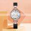 SINOBI S9818L Lady Fashional Wrist Watch Cow Leather OEM Female Watches Custom Logo Tender Rose Gold Watch