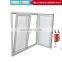 Upvc Prefabricated Frames House Windows Swing Large Modern Glass Window