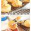 Puff Cake Tip Pastry Cream Butter Stainless Steel Nozzle Decor Baking Piping Tube DIY Kitchen Home