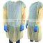 Disposable PE PP protection clothing waterproof Non Woven surgical isolation gowns