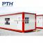 prefabricated modular container house easily moving for office camp