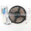 5M Waterproof RGB LED Strip Lamp 3528SMD 12V US EU AU UK Adapter Strip Lights