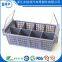 Plastic container for tableware