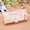 Stock Wholesale 7 Colors High Quality Animal Dog Doggie Printing PU Leather Hasp Women Lady Female Dog Doggie Wallet