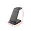 3 in 1 Wireless Charger Desktop Phone Magnetic Holder Black Cell Phone Wireless Charging Station for iPhone 12-15 Pro Max