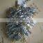 30inch long christmas decoration and holiday times metallic curly bow with PET star line