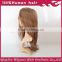 Qingdao Elegant 2015 hot sale brazilian human hair silk top thin skin perimeter full lace wig