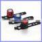 Micro USB Rechargeable Rear Bar Clip Aluminum Bike Waterproof Light