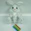 New Arrival Good Quality Washable Painting Plush Toy/Diy Painting Plush Toy For Kids
