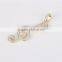 Fashional hip pop musicofasong pendant design for boys and girl 925 necklace