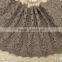 Factory Cheap Coffee 21cm Wide Nylon Embroidery Heavy Water Soluble Laces Fabric