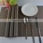 High Quality Rectangle PVC Dining Room Placemats for Table Stain-resistant Kitchen mats Simple Style Eat Mat Vinyl pad