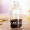 Different sizes small mini jar and lid glass candy jar for wedding tea coffe sugar canisters