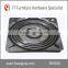 Low Noise Durable 3 inch Small Metal Swivel Plate